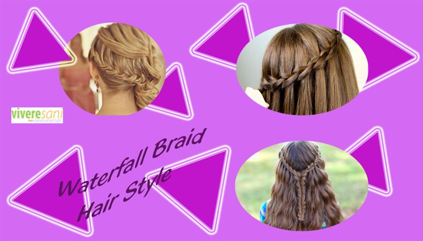 Waterfall Braid per i tuoi capelli Waterfall Braid per i tuoi capelli
